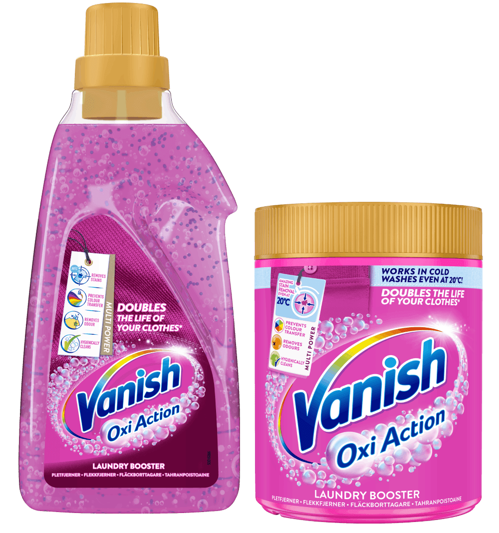 Vanish laundry booster
